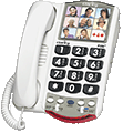 Clarity P300 Amplified up to 26dB "Photo Speed dial Phone"