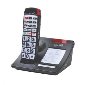 Serene CL-65 Talking phone for people with low vision, hard hearing, limited mobility
