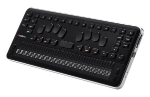 black handheld device