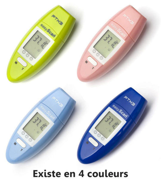 EasyScan - Thermomètre médical parlant auriculaire et frontal