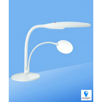 Lampe daylight™ sur socle de table, Blanc
